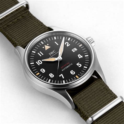 iwc spitfire lug to lug|iwc spitfire watch.